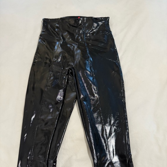 Spanx Faux Patent Leather Leggings - Picture 9 of 16